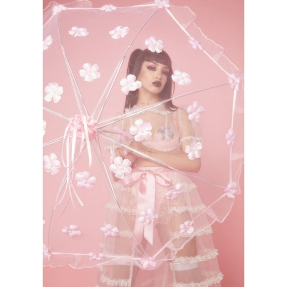 Sugar Thrills Mesh Umbrella - Picture 1 of 6